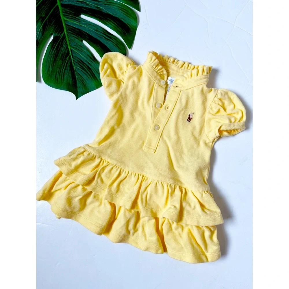 Ralph Lauren infant ruffle dress 3 months